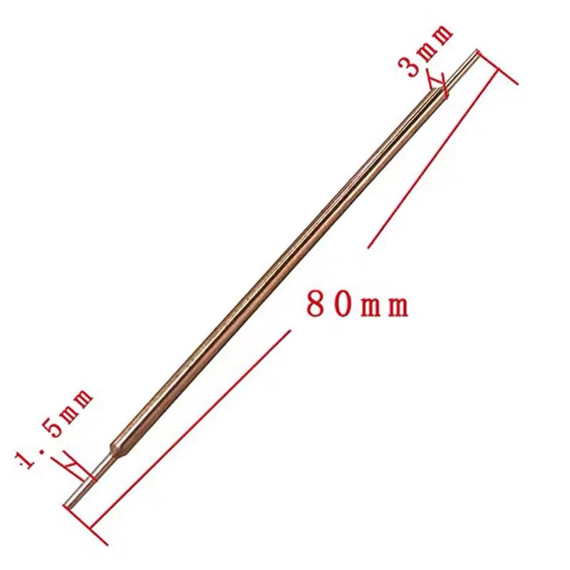 Spot welding needle welding