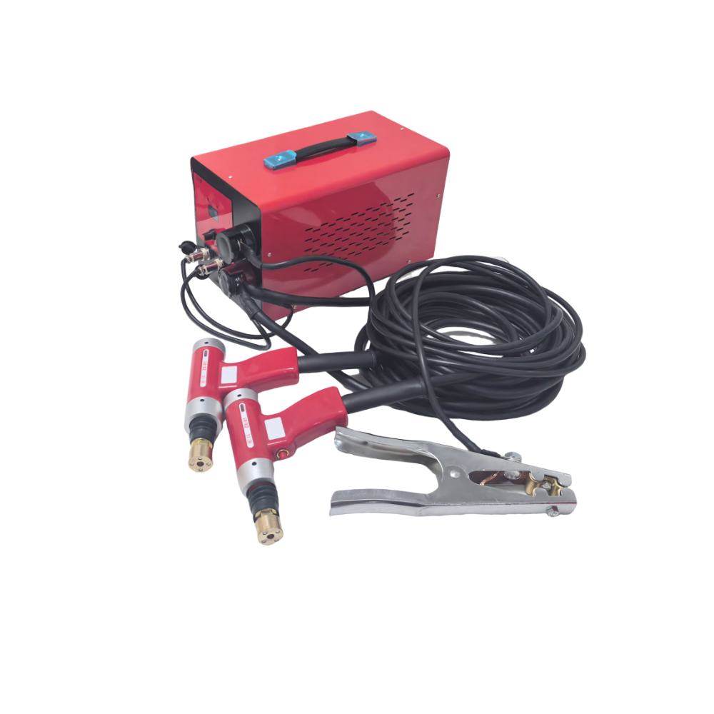 BCM-25 Specialized Welding Machine for Duct Insulation Nails, Air Conditioning Pipe Insulation Nails, Marine Nailing Machine, Dual Gun Lithium Battery Charger