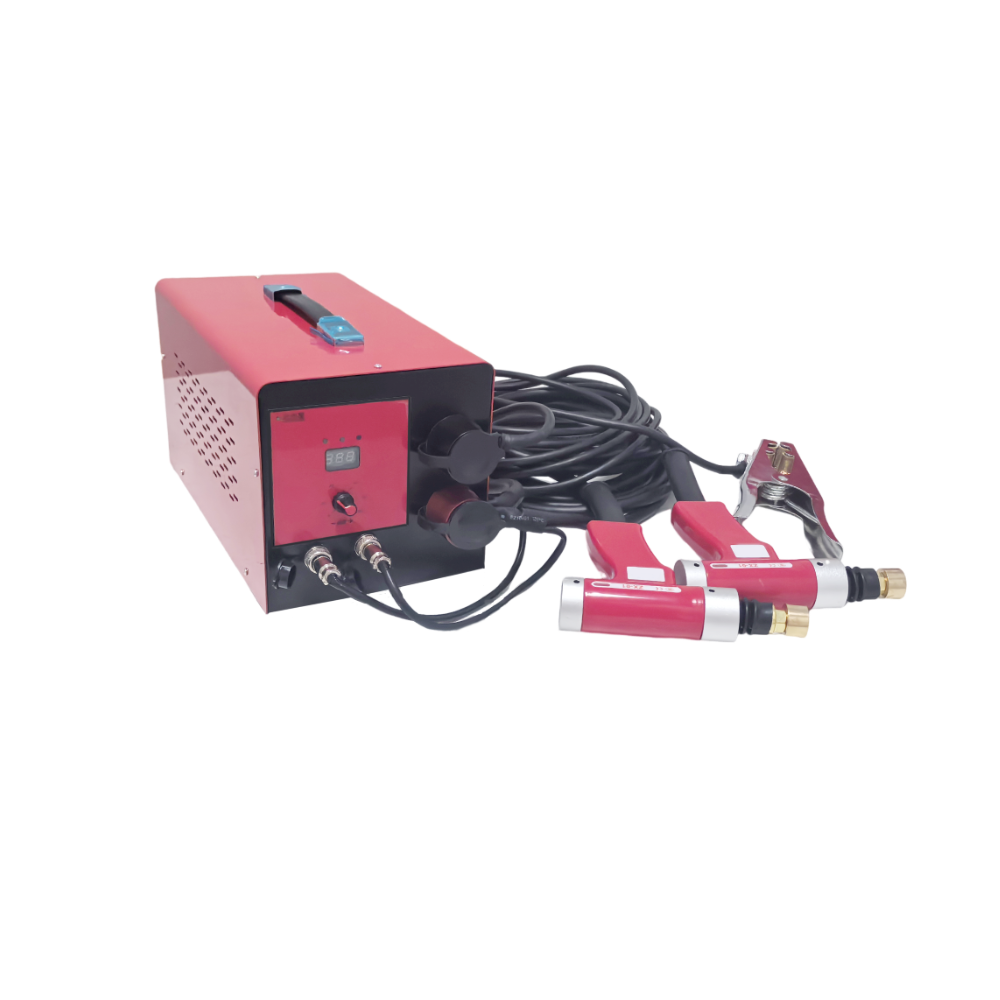 BCM-25 Specialized Welding Machine for Duct Insulation Nails, Air Conditioning Pipe Insulation Nails, Marine Nailing Machine, Dual Gun Lithium Battery Charger