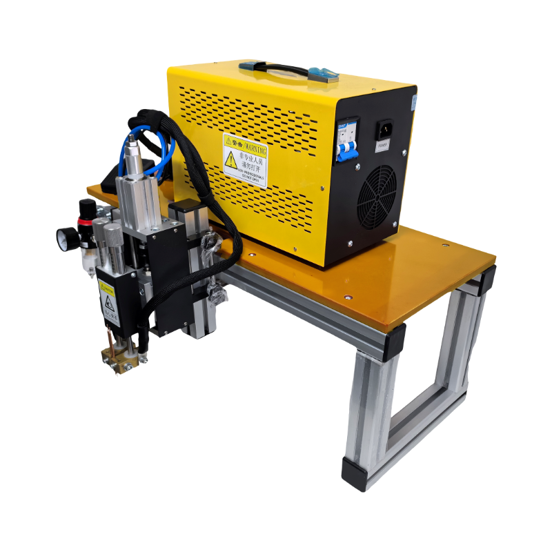 BWS-550 Pneumatic semi-automatic lithium battery spot welding machine Assembly of power banks and electric tools