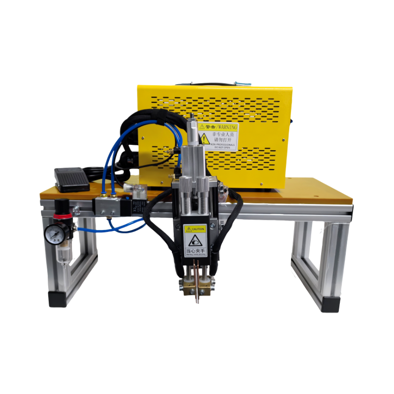 BWS-550 Pneumatic semi-automatic lithium battery spot welding machine Assembly of power banks and electric tools