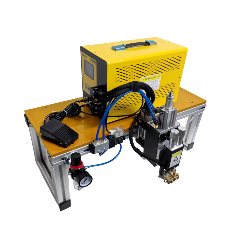 BWS-550 Pneumatic semi-automatic lithium battery spot welding machine Assembly of power banks and electric tools