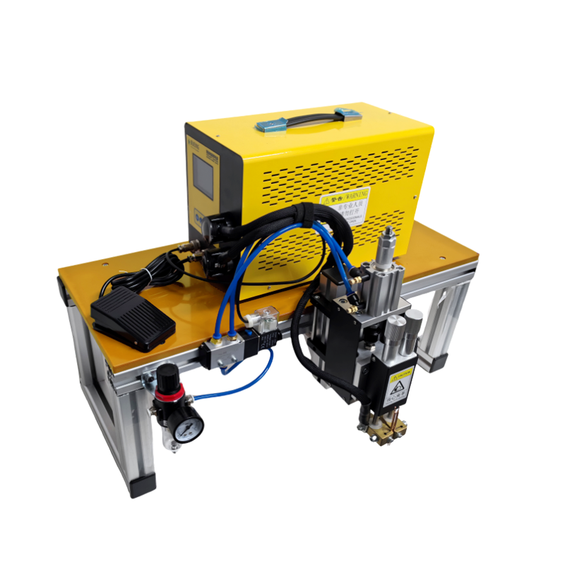 BWS-550 Pneumatic semi-automatic lithium battery spot welding machine Assembly of power banks and electric tools