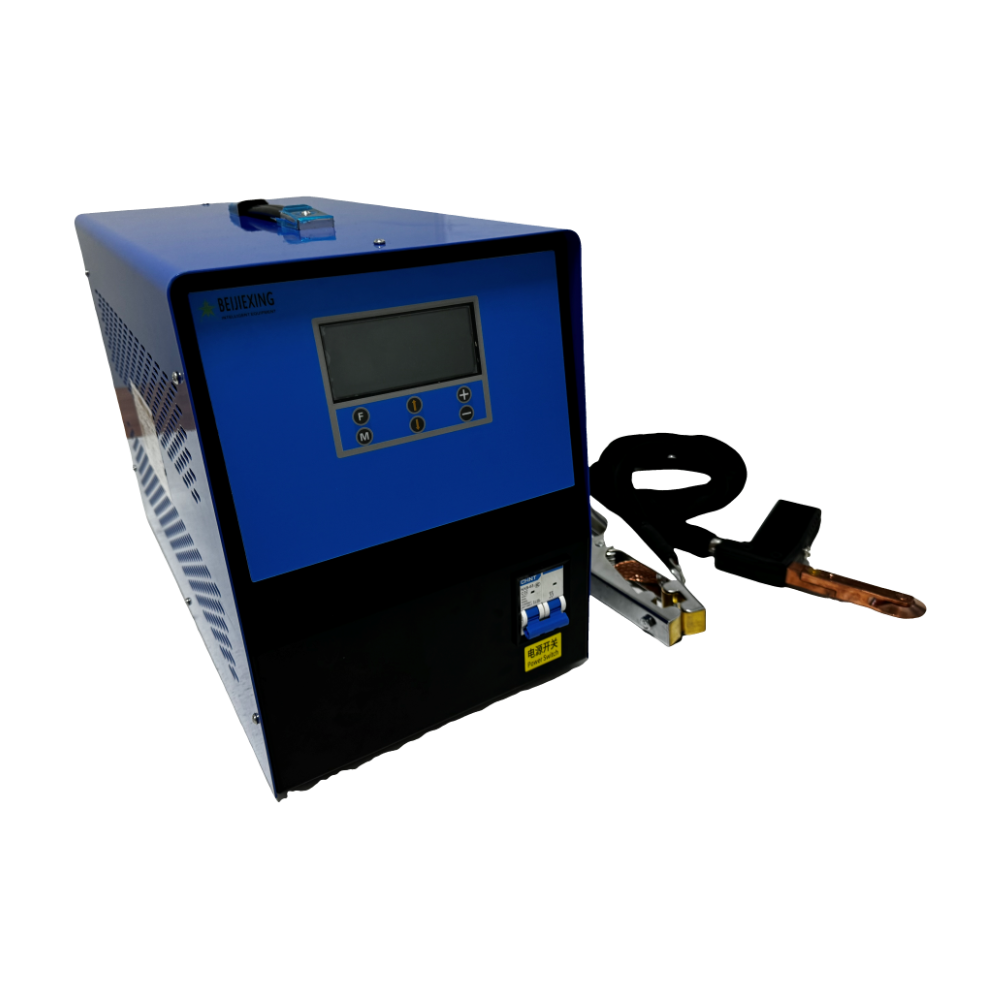 BWM-605 Mobile handheld resistance medium frequency inverter DC brass purple copper plate stainless steel wire mesh filter roller welding sealing plate