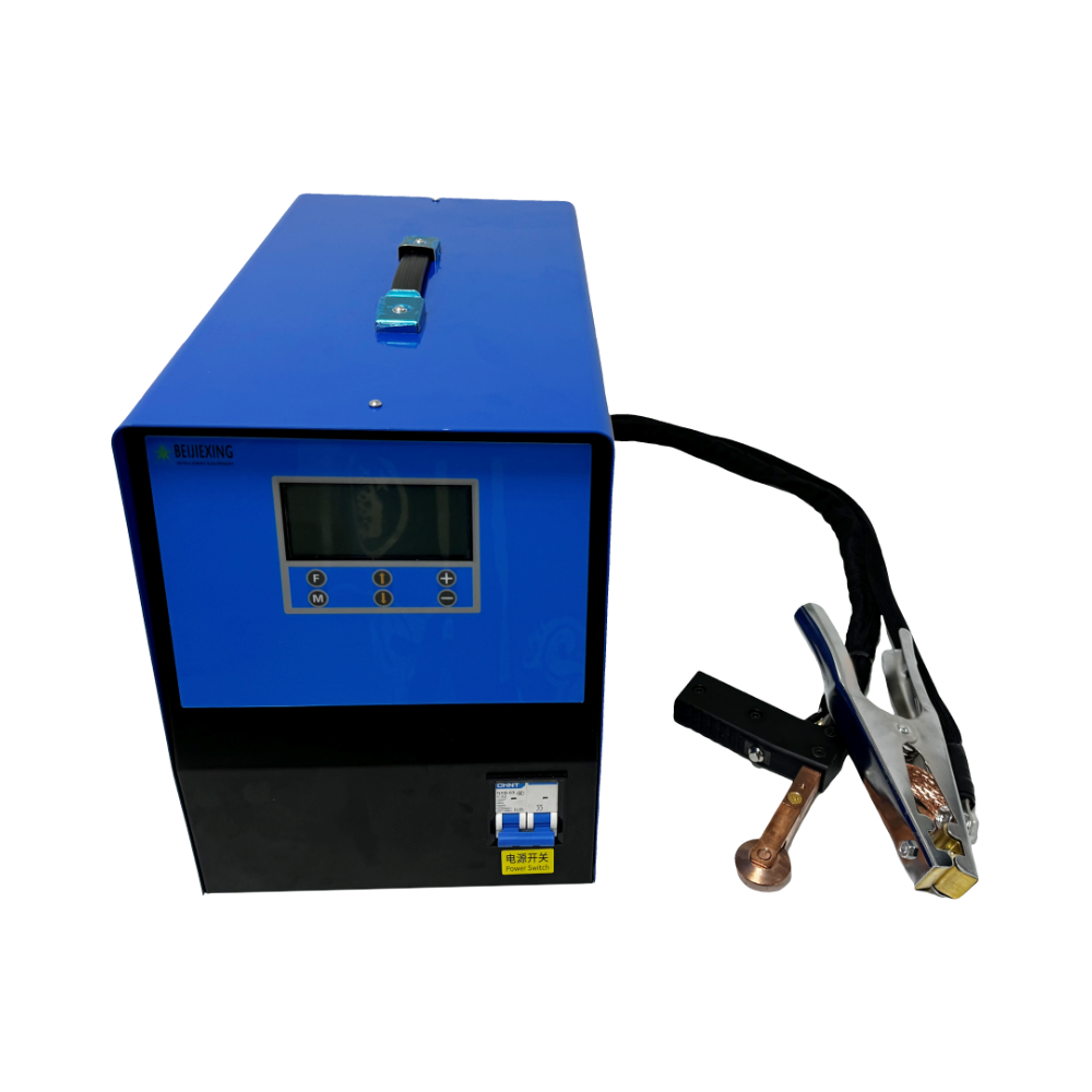 BWM-605 Mobile handheld resistance medium frequency inverter DC brass purple copper plate stainless steel wire mesh filter roller welding sealing plate