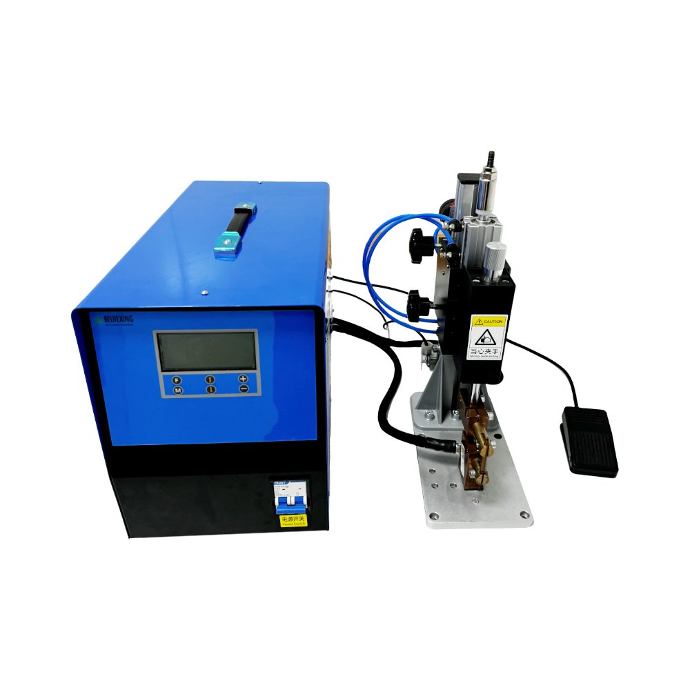 BWS-635 Desktop medium frequency DC brass butt welding copper wire harness aluminum resistance welding semi-automatic steel metal spot welding machine