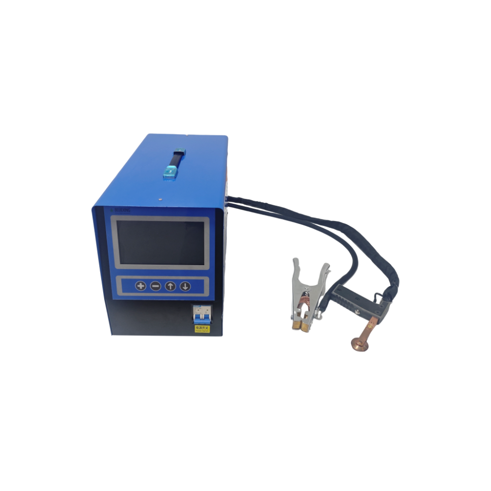 BWM-600 Mobile handheld resistance medium-frequency inverter DC brass purple copper plate stainless steel wire mesh filter rolling weld sealing plate